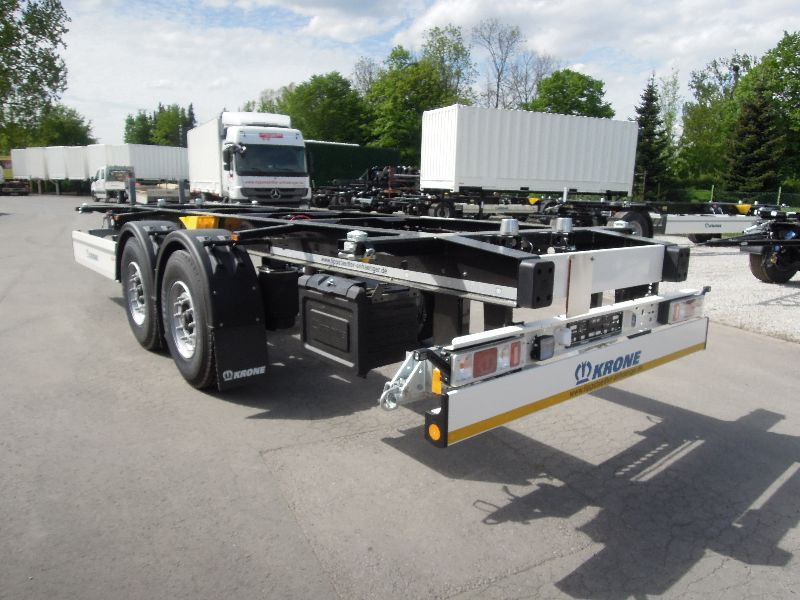 Krone BDF-System, Standard mit Liftachse, ohne Zulassung - Remolque portacontenedore/ Intercambiable: foto 1 Krone BDF-System, Standard mit Liftachse, ohne Zulassung - Remolque portacontenedore/ Intercambiable: foto 1