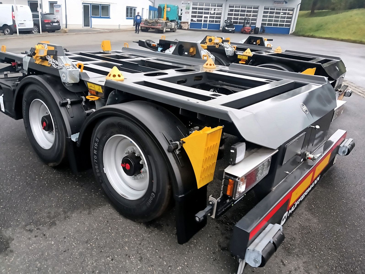 Hüffermann 2-A-MINI-CARRIER SAFETYFIX VERZINKT NEU TOP-PREI - Remolque multilift/ Portacontenedores de cadenas: foto 2 Hüffermann 2-A-MINI-CARRIER SAFETYFIX VERZINKT NEU TOP-PREI - Remolque multilift/ Portacontenedores de cadenas: foto 2