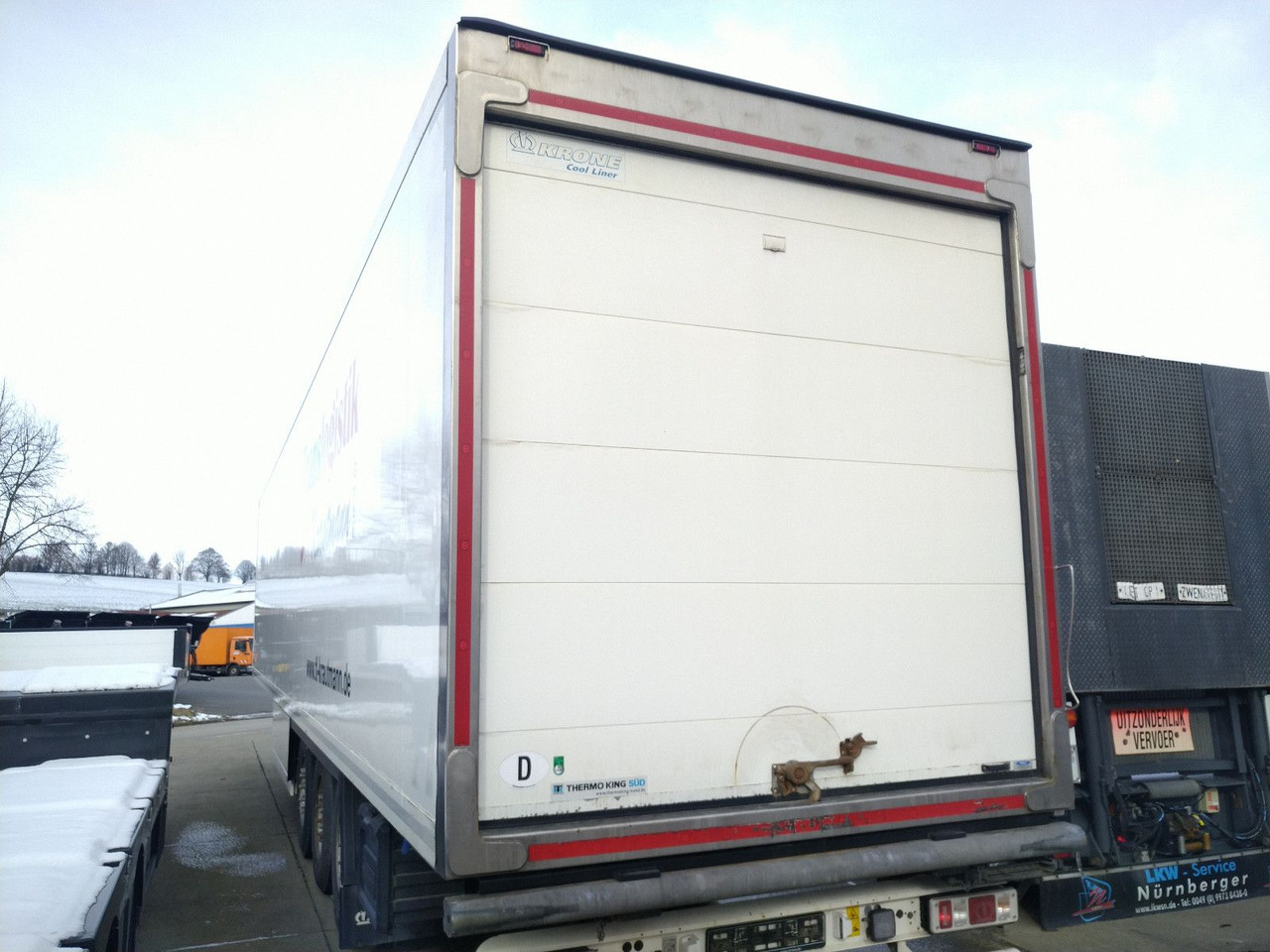 Semirremolque caja cerrada Krone SDR27eL4-MT Blumen BiTemp TK SLXi Double Rolltor: foto 10
