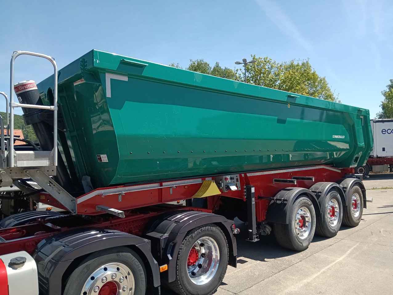 Semirremolque volquete Schwarzmüller 3-A ALU-MULDE mHARDOX ALCOA 25m3 SAF 5420kgPlane: foto 9 Semirremolque volquete Schwarzmüller 3-A ALU-MULDE mHARDOX ALCOA 25m3 SAF 5420kgPlane: foto 9