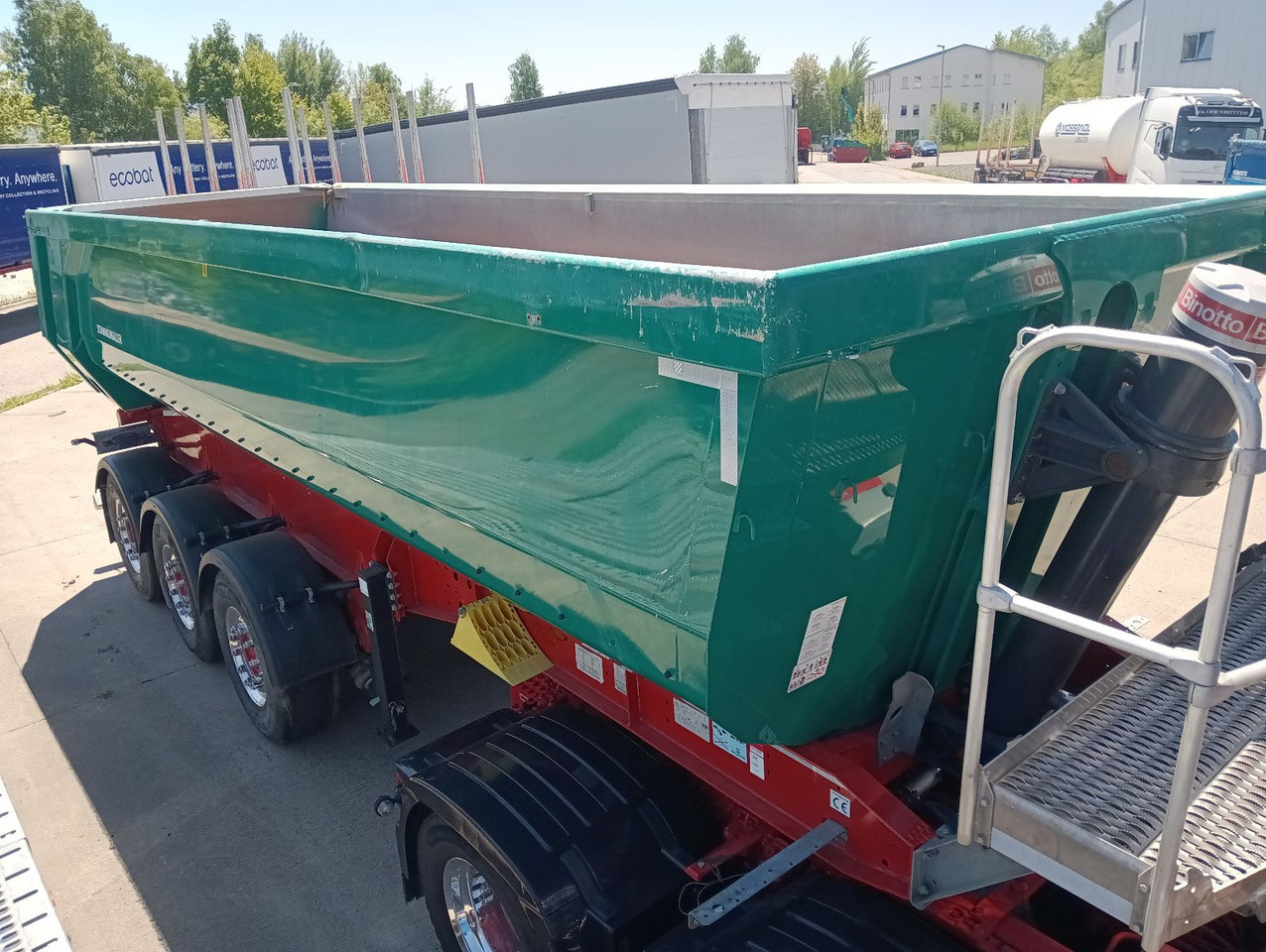 Semirremolque volquete Schwarzmüller 3-A ALU-MULDE mHARDOX ALCOA 25m3 SAF 5420kgPlane: foto 12 Semirremolque volquete Schwarzmüller 3-A ALU-MULDE mHARDOX ALCOA 25m3 SAF 5420kgPlane: foto 12