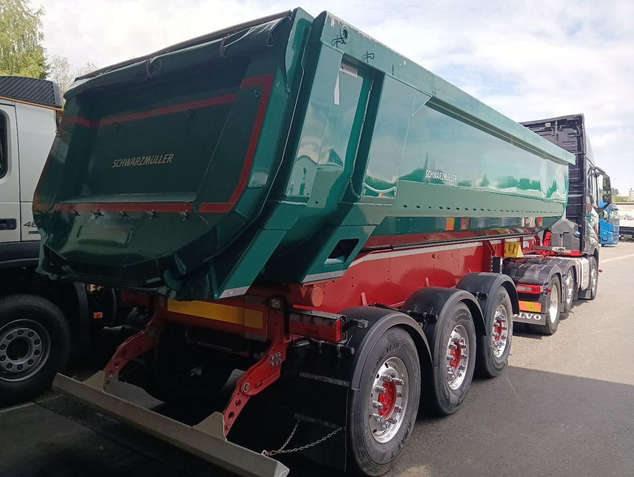 Semirremolque volquete Schwarzmüller 3-A ALU-MULDE mHARDOX ALCOA 25m3 SAF 5420kgPlane: foto 24 Semirremolque volquete Schwarzmüller 3-A ALU-MULDE mHARDOX ALCOA 25m3 SAF 5420kgPlane: foto 24