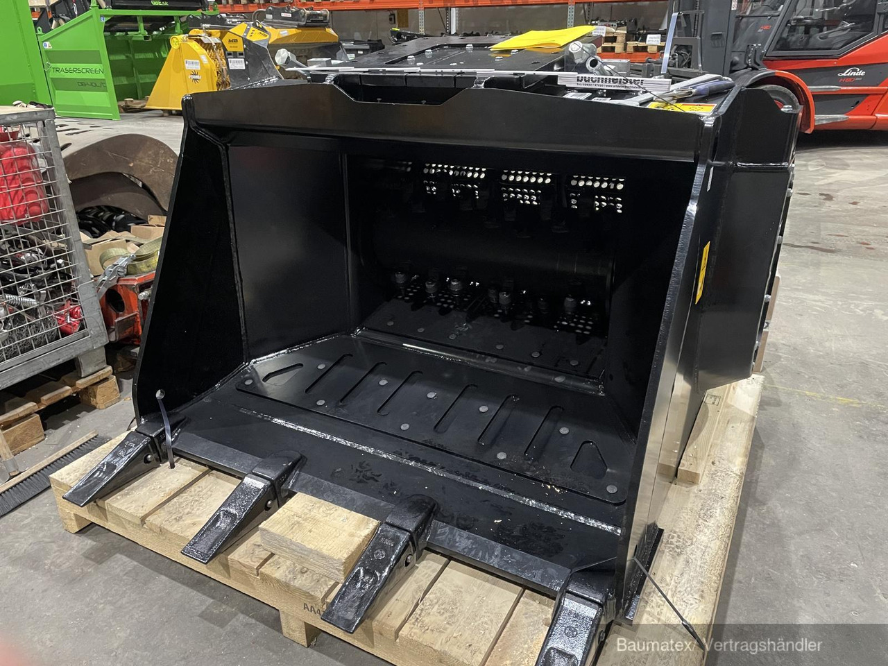 Asphaltgranulator für 18- 28to. Bagger - Cazo para Maquinaria de construcción: foto 1 Asphaltgranulator für 18- 28to. Bagger - Cazo para Maquinaria de construcción: foto 1