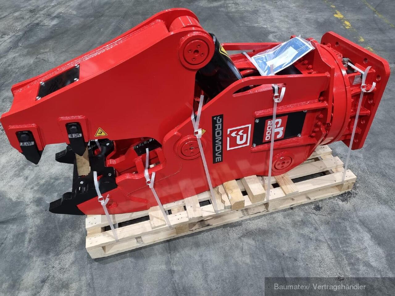PROMOVE CR 2000, 2.050kg, f. 18- 26to. Bagger - Cizalla de demolición para Implemento: foto 3 PROMOVE CR 2000, 2.050kg, f. 18- 26to. Bagger - Cizalla de demolición para Implemento: foto 3