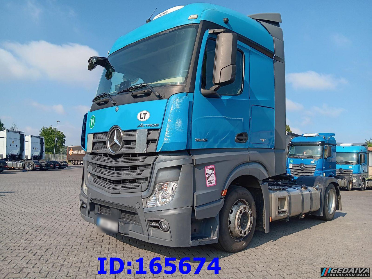 MERCEDES-BENZ Actros 1842 - Mega - Euro6 - Cabeza tractora: foto 1 MERCEDES-BENZ Actros 1842 - Mega - Euro6 - Cabeza tractora: foto 1