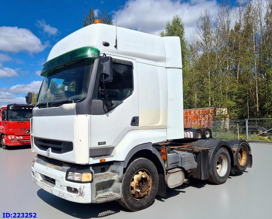 RENAULT Premium 420 6x2 Manual - Cabeza tractora: foto 1 RENAULT Premium 420 6x2 Manual - Cabeza tractora: foto 1