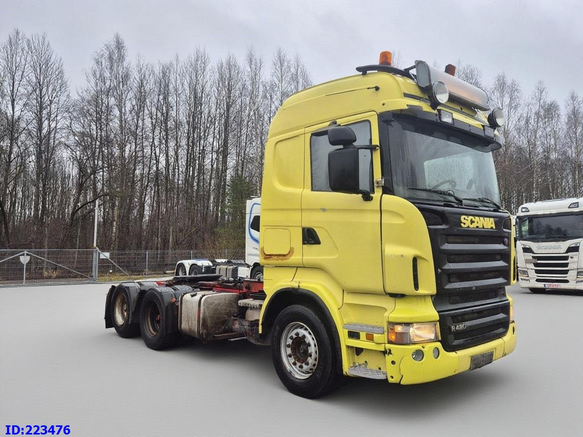 SCANIA R420 6x2 Manual 10 tires - Cabeza tractora: foto 1 SCANIA R420 6x2 Manual 10 tires - Cabeza tractora: foto 1