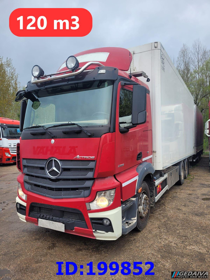 MERCEDES-BENZ Actros 2551 6x2 Euro5 + tilt trailer - Camión caja cerrada: foto 5 MERCEDES-BENZ Actros 2551 6x2 Euro5 + tilt trailer - Camión caja cerrada: foto 5