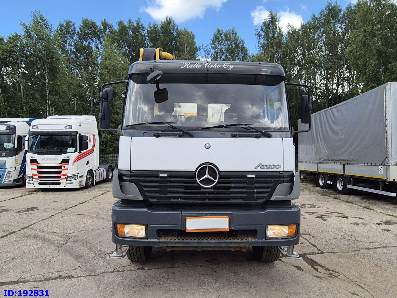 MERCEDES-BENZ Atego 2628 6x4 Schwing 17m 9m3 - Camión bomba de hormigón: foto 2 MERCEDES-BENZ Atego 2628 6x4 Schwing 17m 9m3 - Camión bomba de hormigón: foto 2