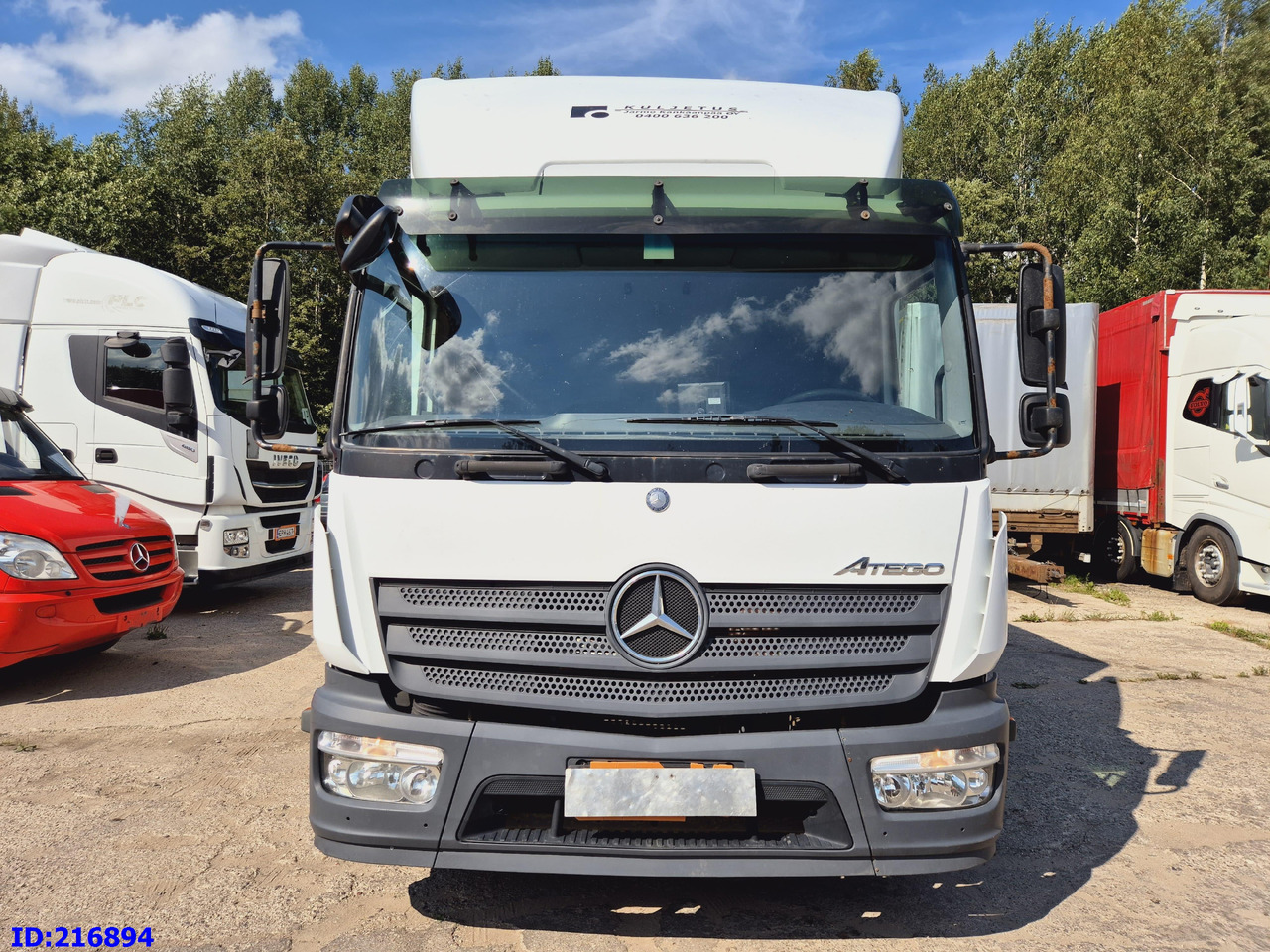 MERCEDES-BENZ Atego 818 Euro6 - Camión isotérmico: foto 2 MERCEDES-BENZ Atego 818 Euro6 - Camión isotérmico: foto 2