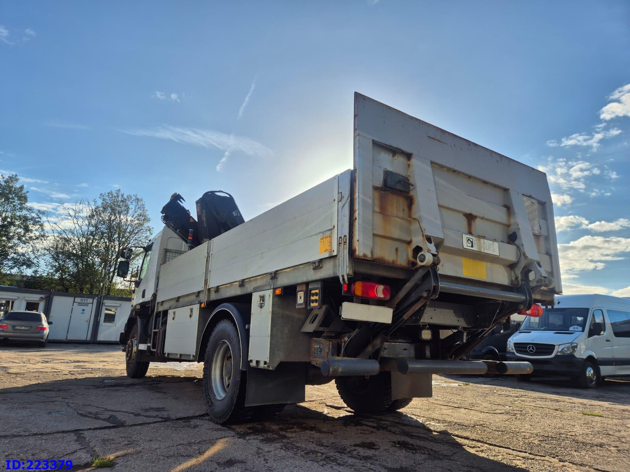 Camión caja abierta RENAULT Midlum 240.16  4x4  + HIAB 122 E-3 HIDUO: foto 12