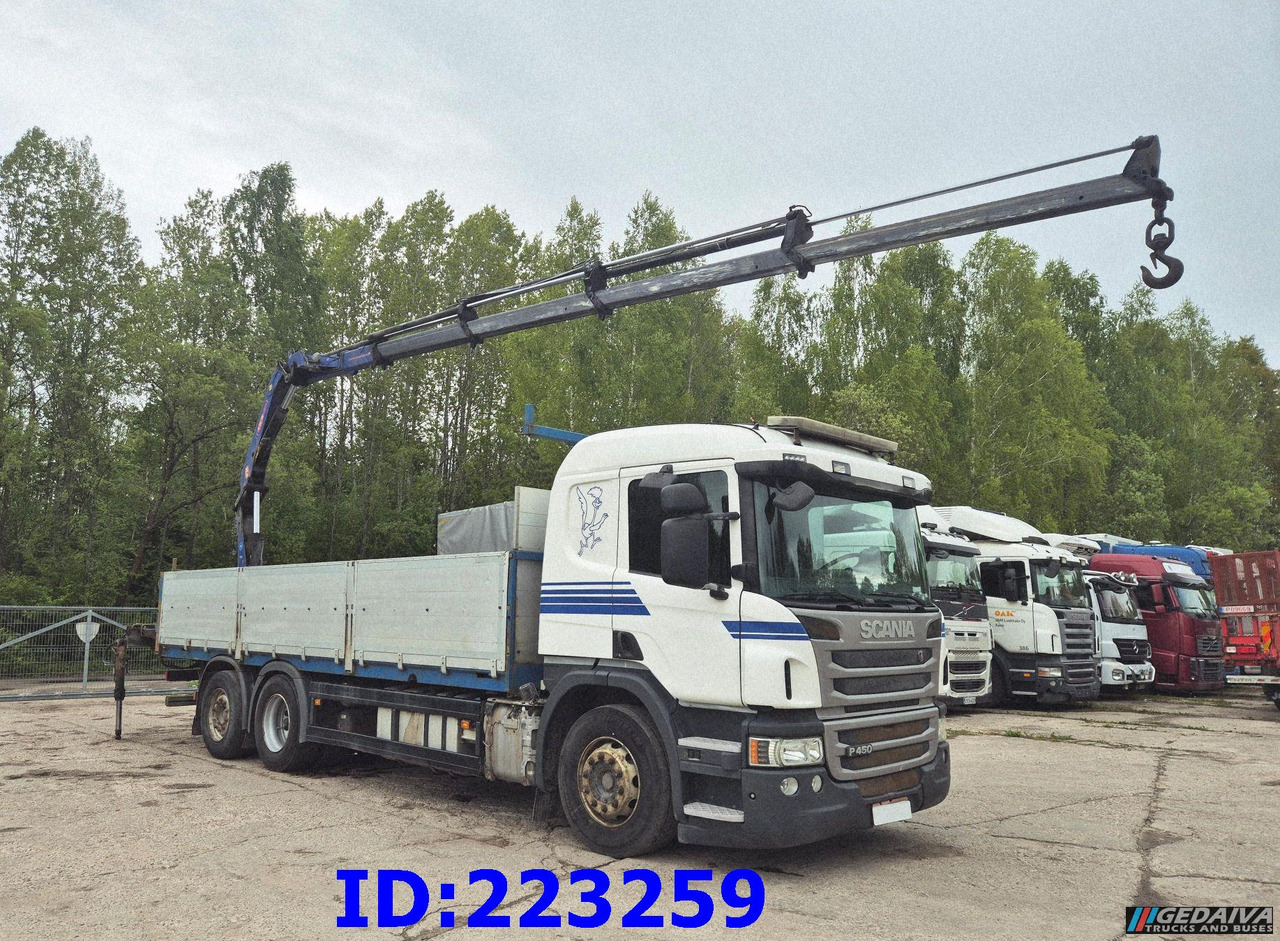 SCANIA P450 6x2 Steering axle Euro6 + PM 13.5SP - Camión caja abierta: foto 4 SCANIA P450 6x2 Steering axle Euro6 + PM 13.5SP - Camión caja abierta: foto 4