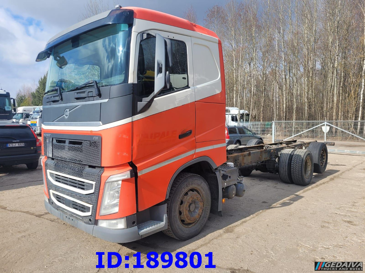 VOLVO FH13 500HP 6x2 Euro6 - Camión chasis: foto 1 VOLVO FH13 500HP 6x2 Euro6 - Camión chasis: foto 1