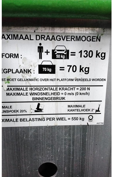 Toucan DUO junior B - Plataforma elevadora: foto 3 Toucan DUO junior B - Plataforma elevadora: foto 3
