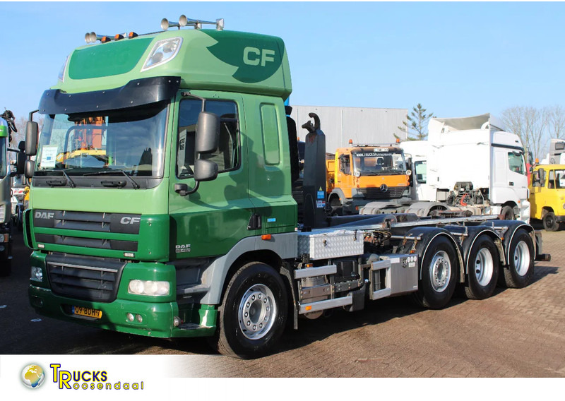 DAF CF 85.460 8X4 + 30 TON VDL hook + euro 5 - Camión multibasculante: foto 1 DAF CF 85.460 8X4 + 30 TON VDL hook + euro 5 - Camión multibasculante: foto 1