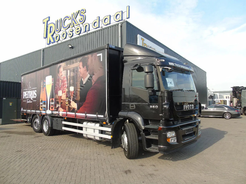 Camión lona Iveco Stralis 260S36 + EURO 5 + 6X2 + 26T: foto 12