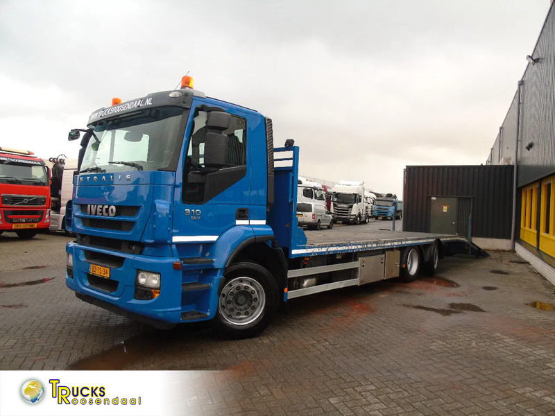Iveco Stralis 310 EEV + HYDRO RAMPS + 6X2 + EURO 5 - Camión portavehículos: foto 1 Iveco Stralis 310 EEV + HYDRO RAMPS + 6X2 + EURO 5 - Camión portavehículos: foto 1