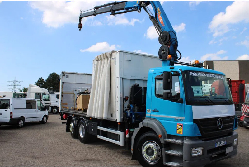 Mercedes-Benz Axor 2533 + 14t crane + 6x2 + REMOTE + MANUAL + LIFT - Camión grúa: foto 3 Mercedes-Benz Axor 2533 + 14t crane + 6x2 + REMOTE + MANUAL + LIFT - Camión grúa: foto 3
