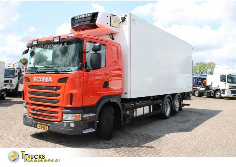 Scania G 440 + 6x2 + carrier + euro 5 + lift - Camión frigorífico: foto 1 Scania G 440 + 6x2 + carrier + euro 5 + lift - Camión frigorífico: foto 1