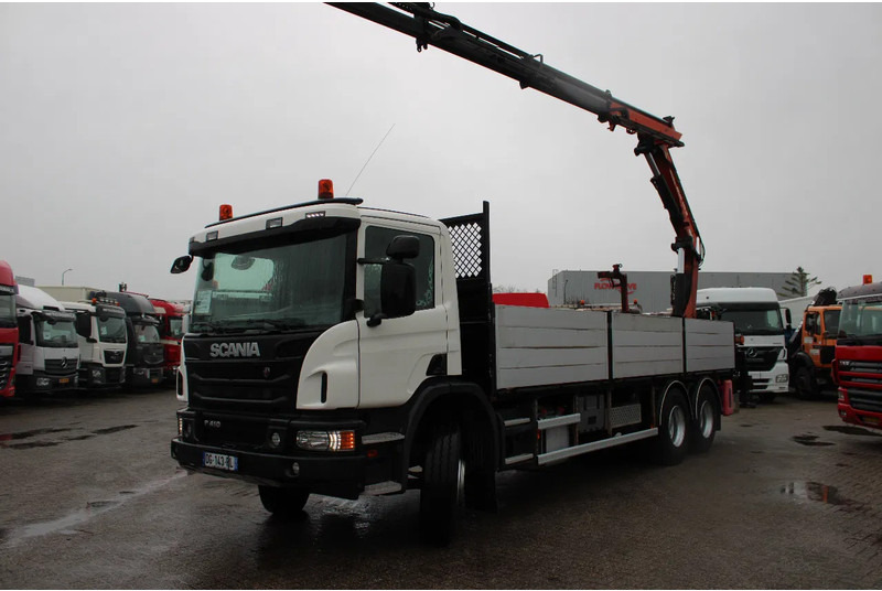 Camión grúa Scania P410 + atlas 190 4x hydrolic + 6x4 remote + EURO 6 + SPRING SUSPENSION: foto 8