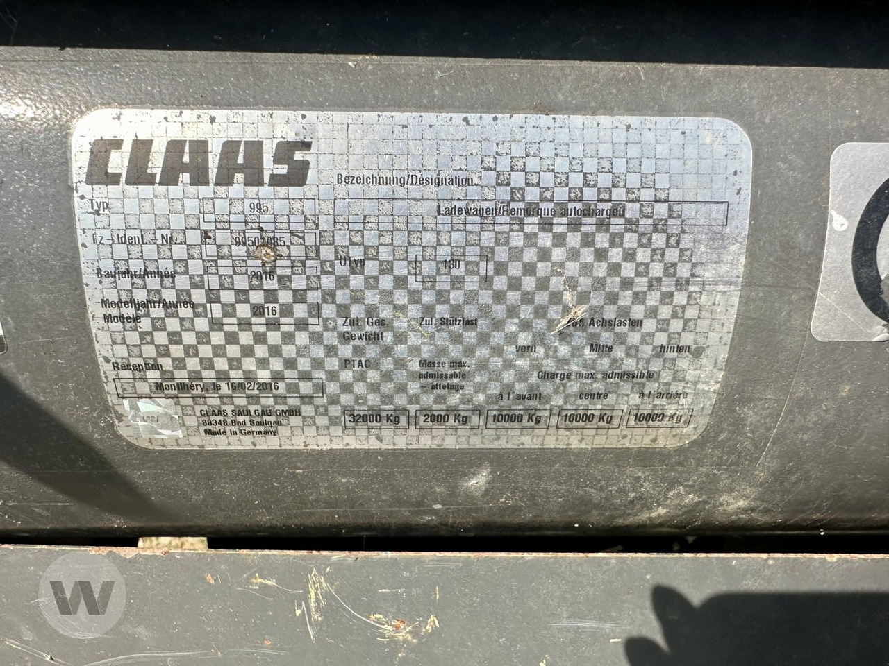 CLAAS Cargos 995 - Remolque autocargador: foto 2 CLAAS Cargos 995 - Remolque autocargador: foto 2