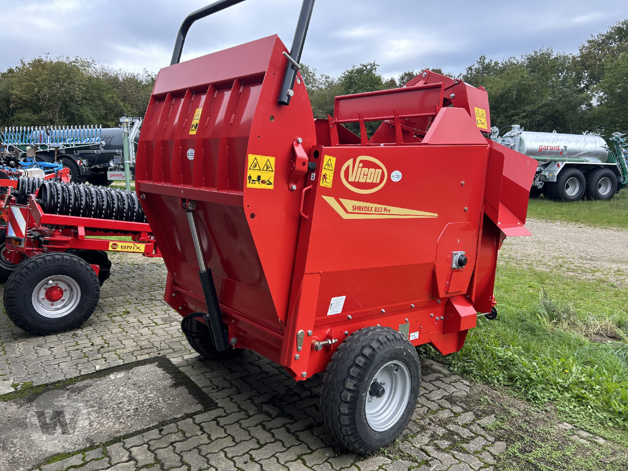 Kverneland SHREDEX 853 - Encintadora de pacas: foto 5 Kverneland SHREDEX 853 - Encintadora de pacas: foto 5