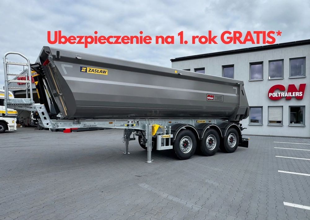 Zaslaw NOWY MODEL, CAŁA HARDOX 500 24/27m3 - Semirremolque volquete: foto 1 Zaslaw NOWY MODEL, CAŁA HARDOX 500 24/27m3 - Semirremolque volquete: foto 1