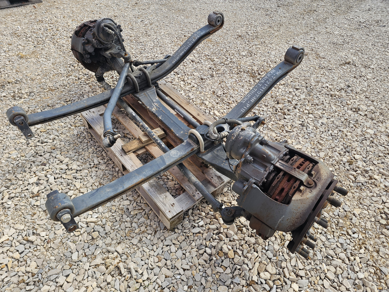 Eje delantero RENAULT RANGE T EURO 6 / COMPLETE FRONT AXLE: foto 6