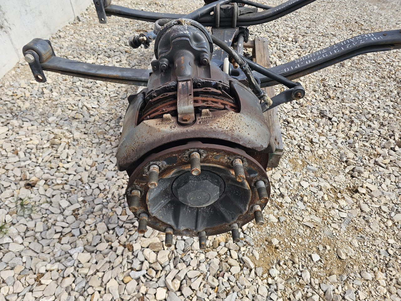 Eje delantero RENAULT RANGE T EURO 6 / COMPLETE FRONT AXLE: foto 7