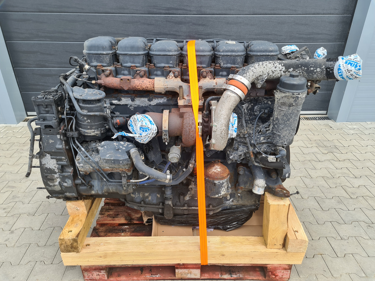 SCANIA R COMPLETE ENGINE / DC13 147 450HP / EURO 6 / WORLDWIDE DELIVERY - Motor: foto 1 SCANIA R COMPLETE ENGINE / DC13 147 450HP / EURO 6 / WORLDWIDE DELIVERY - Motor: foto 1