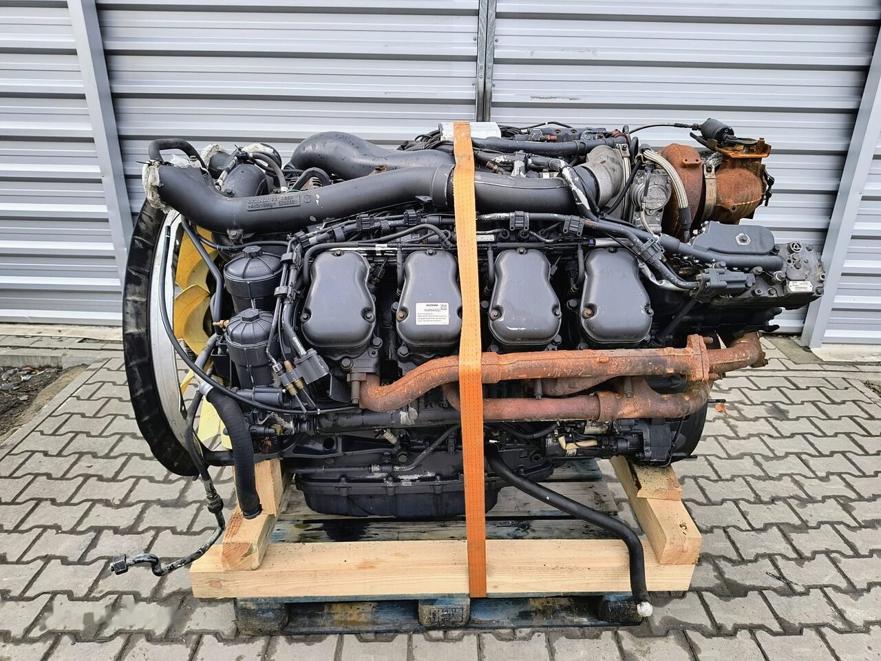 Scania DC16 102 580HP V8 EURO 6 Scania - Motor para Camión: foto 1 Scania DC16 102 580HP V8 EURO 6 Scania - Motor para Camión: foto 1