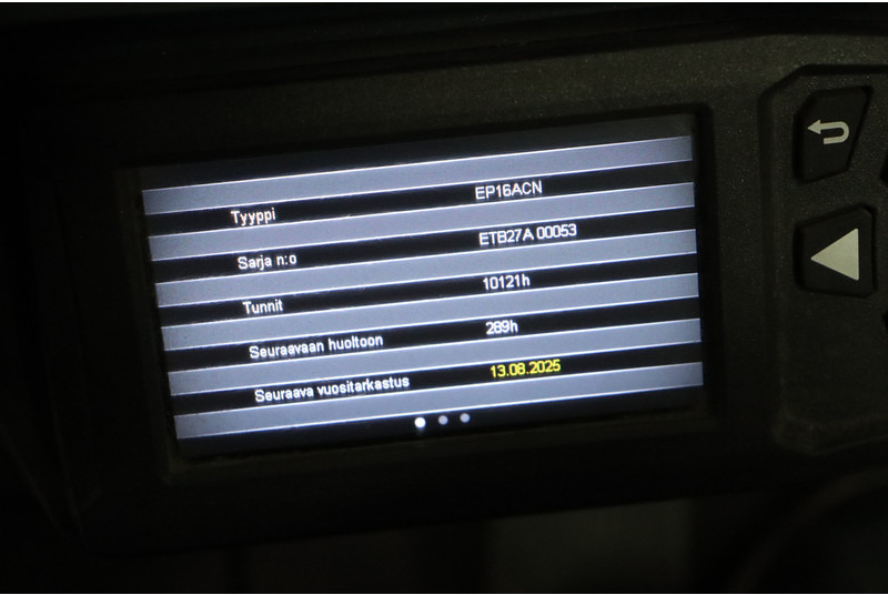 Carretilla elevadora eléctrica Caterpillar EP16ACN: foto 10