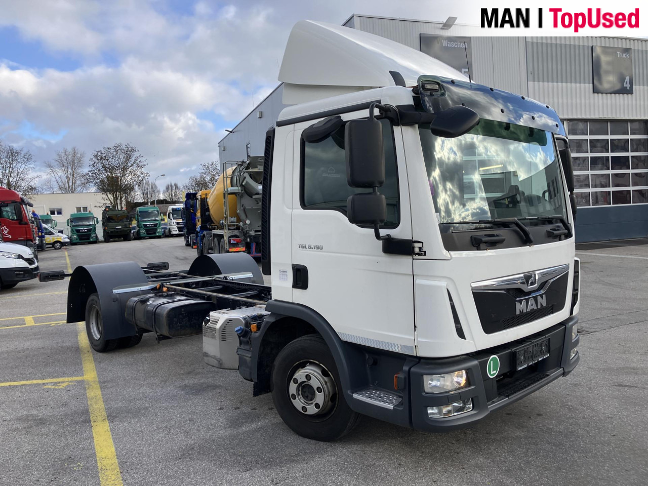 MAN TGL 8.190 4X2 BL - Camión chasis: foto 1 MAN TGL 8.190 4X2 BL - Camión chasis: foto 1