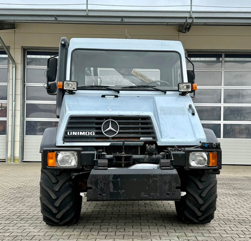 Unimog 130 - U130 418 74426 mit Kran und Winde Mer - Camión volquete: foto 2 Unimog 130 - U130 418 74426 mit Kran und Winde Mer - Camión volquete: foto 2