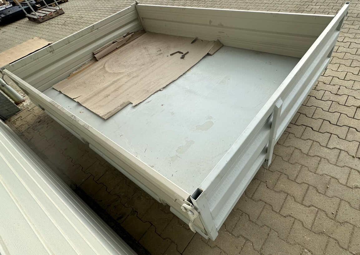 Unimog Kipperpritsche Hagl U1650 - Carrocería basculante: foto 5 Unimog Kipperpritsche Hagl U1650 - Carrocería basculante: foto 5