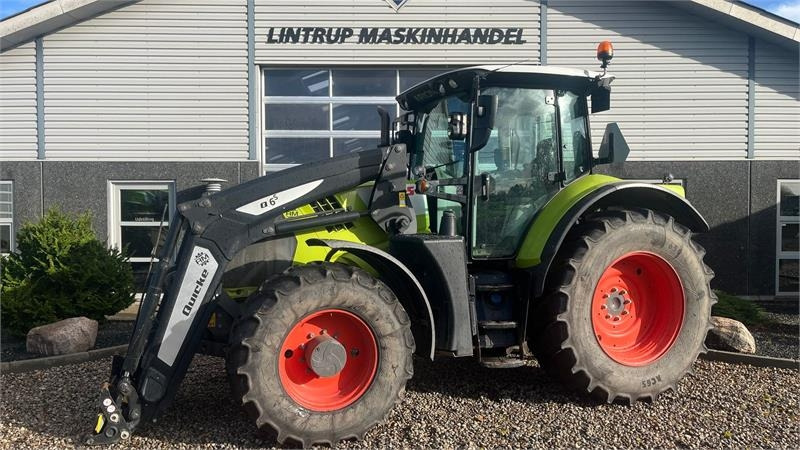 Claas ARION 650 CIS+ Focus med frontlift og frontlæsser  - Tractor: foto 1 Claas ARION 650 CIS+ Focus med frontlift og frontlæsser  - Tractor: foto 1