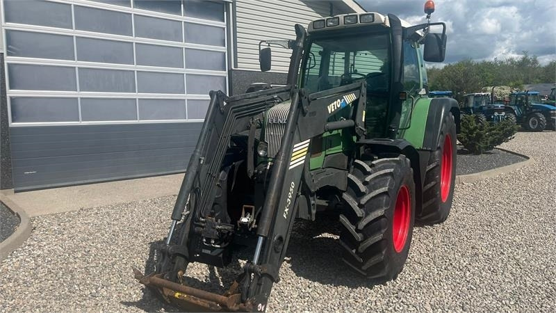Tractor Fendt 410 Vario med frontlæsser.: foto 8