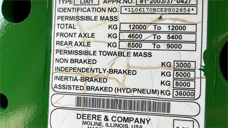 John Deere 6170R AutoPower. Meget velholdt traktor med få tim  - Tractor: foto 2 John Deere 6170R AutoPower. Meget velholdt traktor med få tim  - Tractor: foto 2