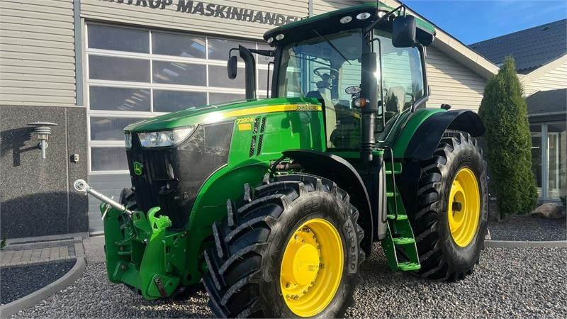 John Deere 7280R Næsten nye dæk, Autopower og frontlift samt - Tractor: foto 2 John Deere 7280R Næsten nye dæk, Autopower og frontlift samt - Tractor: foto 2