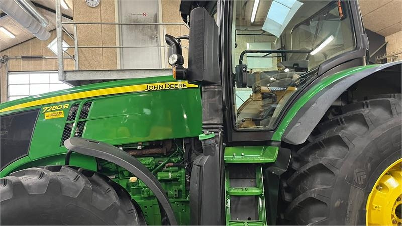 John Deere 7280R Næsten nye dæk, Autopower og frontlift samt - Tractor: foto 4 John Deere 7280R Næsten nye dæk, Autopower og frontlift samt - Tractor: foto 4