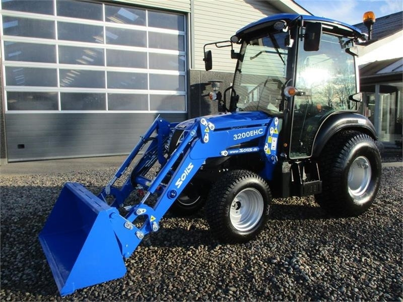 Tractor Solis 26 HST Med kabine, Turf hjul og frontlæsser.: foto 19