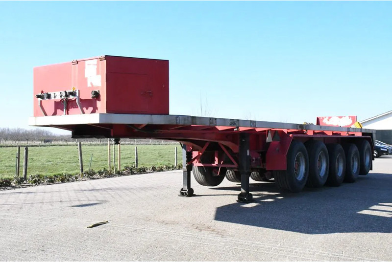 LUECK SPR75/5 5 achse BALLAST TRAILER 3x STEERAXLE!! - Semirremolque plataforma/ Caja abierta: foto 2 LUECK SPR75/5 5 achse BALLAST TRAILER 3x STEERAXLE!! - Semirremolque plataforma/ Caja abierta: foto 2