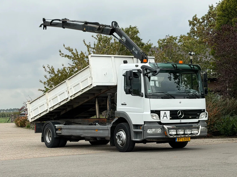 Mercedes-Benz Atego 1218 KRAAN/KIPPER!!MANUELL!! - Camión volquete, Camión grúa: foto 3 Mercedes-Benz Atego 1218 KRAAN/KIPPER!!MANUELL!! - Camión volquete, Camión grúa: foto 3