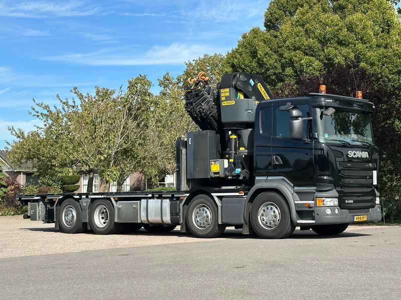 Scania R490 PALFINGER 92TM!! 2017!!ONLY 66TKM!!!NEW!! - Camión grúa: foto 4 Scania R490 PALFINGER 92TM!! 2017!!ONLY 66TKM!!!NEW!! - Camión grúa: foto 4