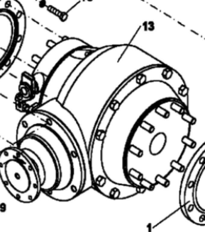 Case ND110664 - Diferencial para Maquinaria agrícola: foto 1 Case ND110664 - Diferencial para Maquinaria agrícola: foto 1
