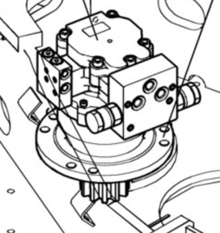 Case PY15V00012F2 - PY15V00012F1 - Reductor de giro para Maquinaria de construcción: foto 1 Case PY15V00012F2 - PY15V00012F1 - Reductor de giro para Maquinaria de construcción: foto 1