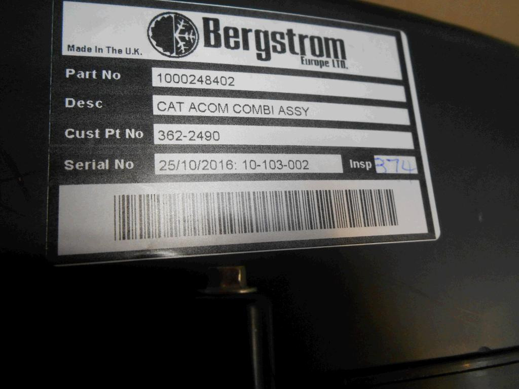 Caterpillar 3622490 - 4698419 - Pieza de aire acondicionado para Maquinaria de construcción: foto 4 Caterpillar 3622490 - 4698419 - Pieza de aire acondicionado para Maquinaria de construcción: foto 4