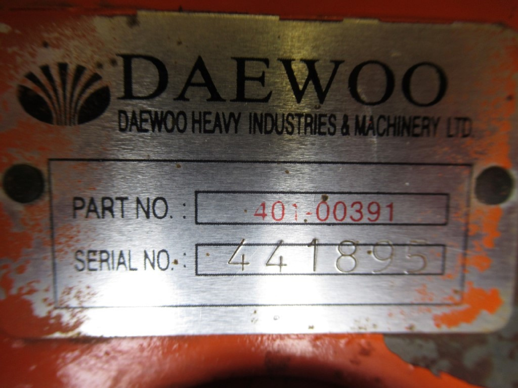 Daewoo 401-00391 - - Reductor de giro para Maquinaria de construcción: foto 2 Daewoo 401-00391 - - Reductor de giro para Maquinaria de construcción: foto 2