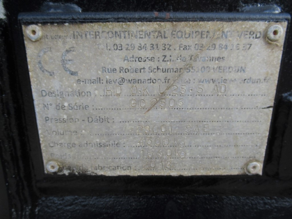 New Holland 4521196 - 4521197 - Cazo para Maquinaria de construcción: foto 1 New Holland 4521196 - 4521197 - Cazo para Maquinaria de construcción: foto 1