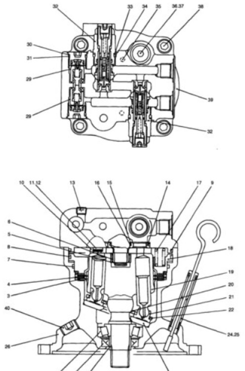 New Holland YT15V00005F2 - 72950197 - Motor hidráulico para Maquinaria agrícola: foto 1 New Holland YT15V00005F2 - 72950197 - Motor hidráulico para Maquinaria agrícola: foto 1